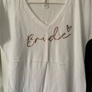 Bride teeshirt